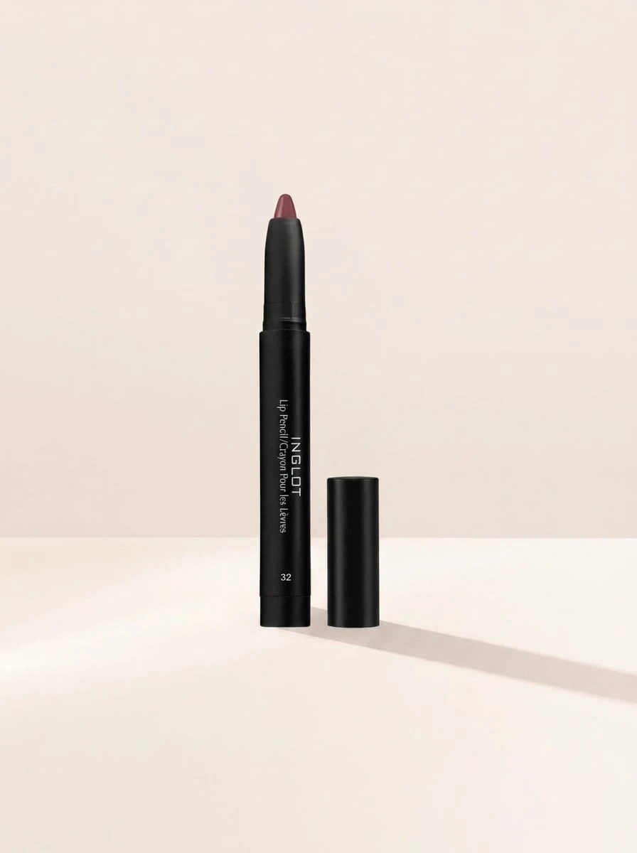 Inglot AMC Lip Pencil Matte 32 1.8 G – Lip Pencil, Matte Finish, For Makeup Enthusiasts, Matte Mauve, Suitable For Daily Makeup - 32 Mauve - View 1