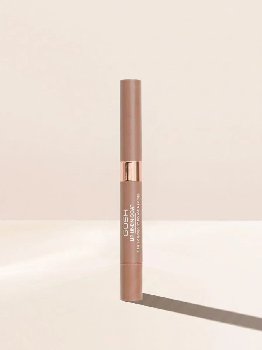 أحمر شفاه GOSH Lip Line'n Coat - 003 نوجا ناعم - 003 نوجا ناعمة - مشاهدة 1