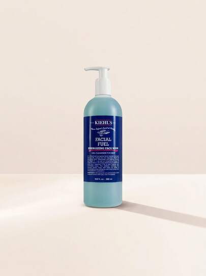 Kiehl's Facial Fuel Energizing Face Wash 500 Ml – Face Wash, Energizing, For Men, Menthol, Caffeine, Suitable For Morning Routine