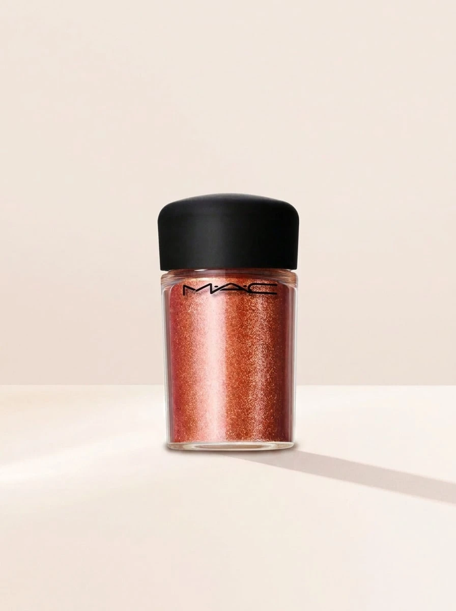 MAC Glitter Pigment Eyeshadow Copper Sparkle 4.5 G – Eyeshadow, High-Shine, For Makeup Artists, Copper, Suitable For Evening Parties - 銅閃閃 - 查看 1