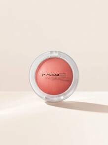 MAC Glow Play Blush Cheer Up 7.3 G – Blush, Bouncy Texture, For Makeup Enthusiasts, Peachy Pink, Suitable For Daily Makeup Routine - Cheer Up - View 1