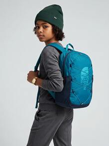 The North Face Recon Backpack Kids' Multi-Pocket Zippered Padded Daily Weekend Hiking Blue NF0A52VY-DDI - Blue - View 1