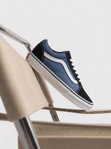 Vans Old Skool Sneakers Navy VD3H - Marina de guerra - Ver 1