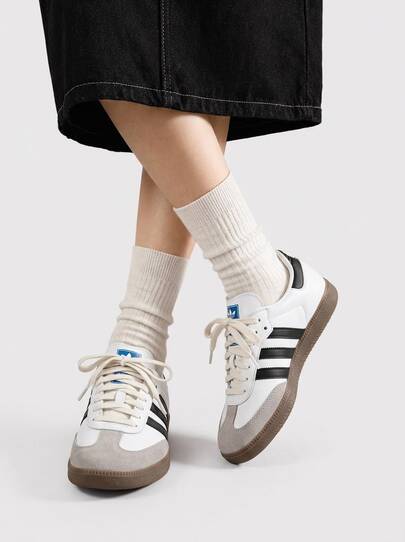 Adidas Samba OG Men's Sneakers Cloud White / Core Black / Clear Granite B75806