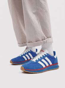 Adidas RUN 70s 2.0 Men's Shoes Bright Royal / Cloud White / Better Scarlet JS0117 - 藍白色 - 查看 1