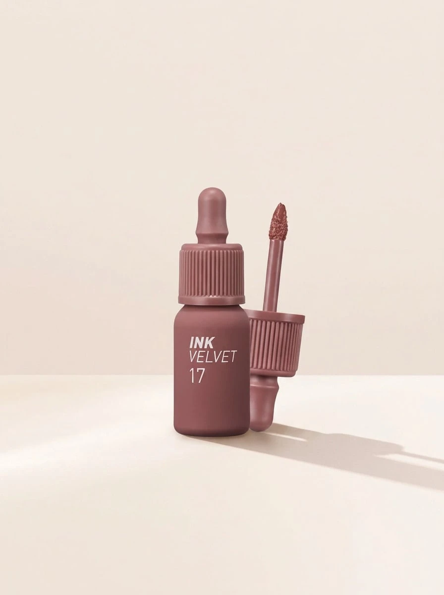 Peripera حبر مخمل بيريبيرا 017 لون وردي عاري 4 جرام - 017 ROSY NUDE - مشاهدة 1