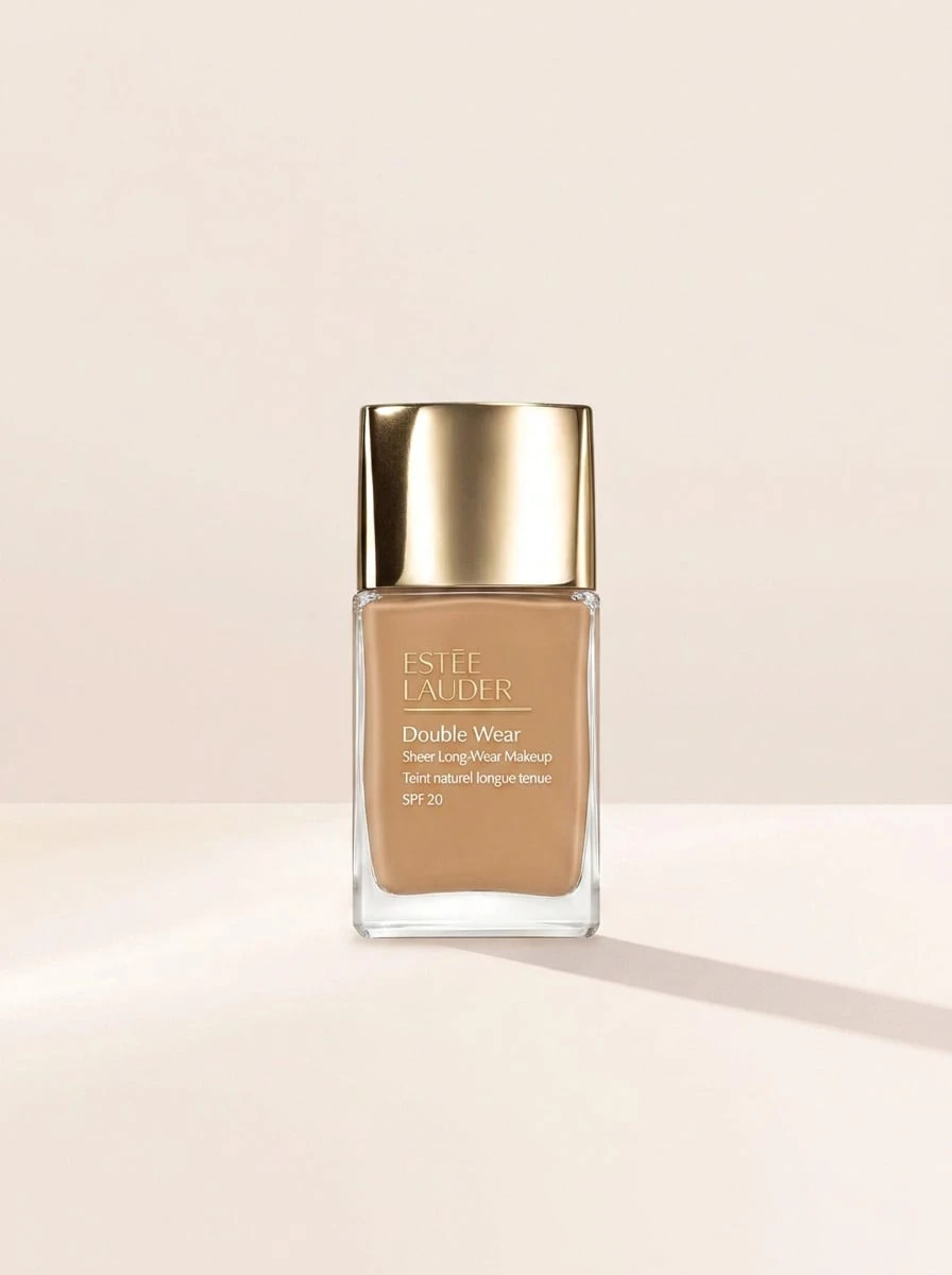 Estée Lauder Double Wear Sheer Long-Wear Makeup SPF 20 Foundation 4N2 Spiced Sand 30 Ml – Foundation, Long-Lasting, For All Skin Types, 4N2 Spiced Sand, SPF 20, Suitable For Daily Makeup Routine - 4N2 Spiced Sand - View 1