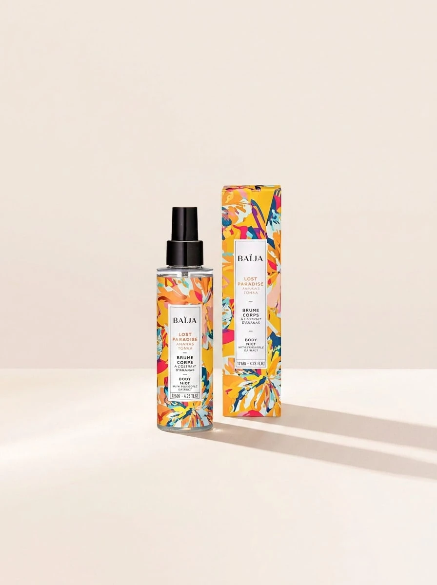 Baija Body Mist Lost Paradise 125 Ml – Body Mist, Refreshing, For Women, Pineapple, Pineapple Extract, Suitable For Post-Shower Routine - Lost Paradise - View 1
