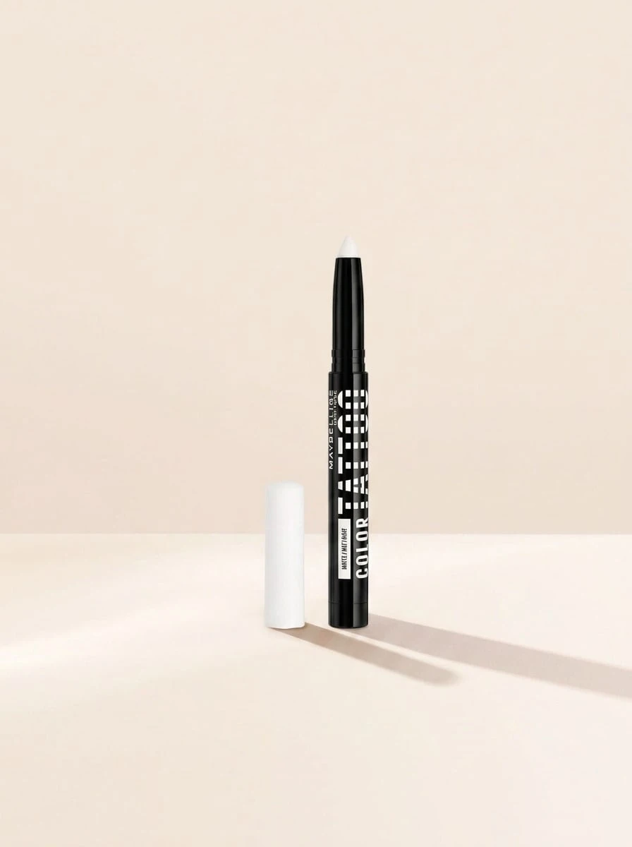 Maybelline Color Tattoo Eye Stix Multi-Use Eyeshadow I Am Unmatched 1.4 G – Eyeshadow Stick, Waterproof, For Makeup Enthusiasts, Matte White, Suitable For Daily Eye Makeup - I Am Unmatched Matte - View 1