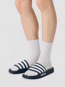 Adidas أديليت شاور - حبر الأسطورة / أبيض سحابي / حبر الأسطورة - مشاهدة 1