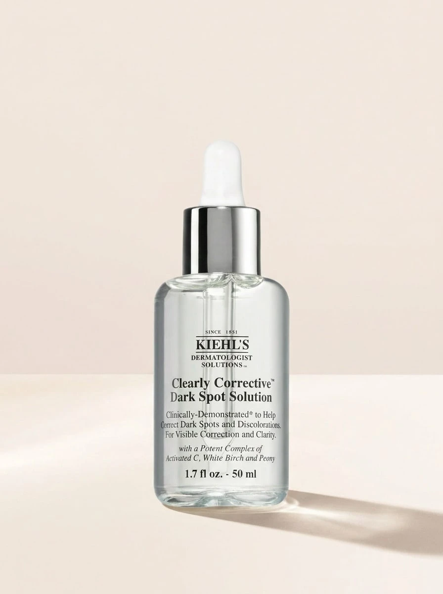 Kiehl's Clearly Corrective Dark Spot Solution Serum 50 Ml – Serum, Dark Spot Correcting, For Dull Skin, Activated C, Suitable For Daily Skincare Routine - Clear - View 1