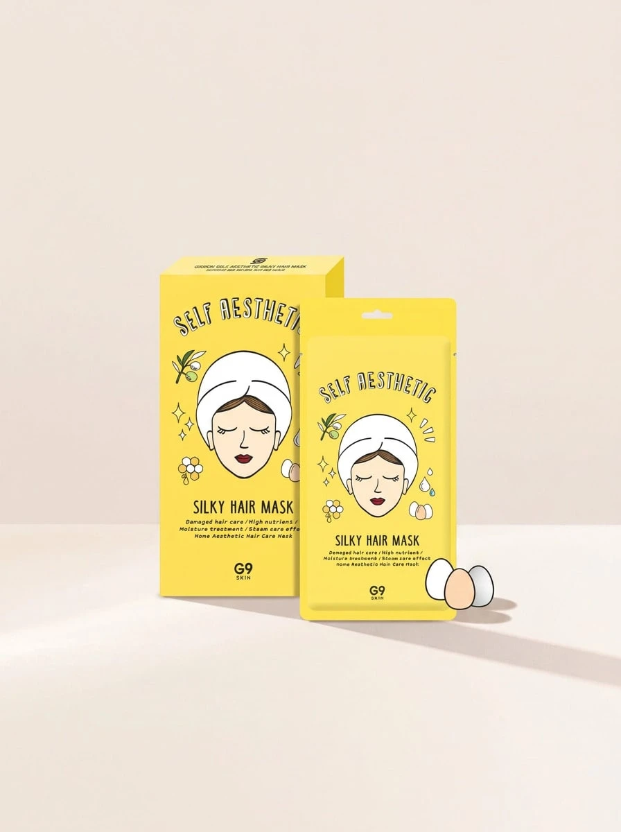 G9SKIN Máscara de Cabello Sedoso SELF AESTHETIC - Multifuncional y Práctica - Multicolor - Ver 1