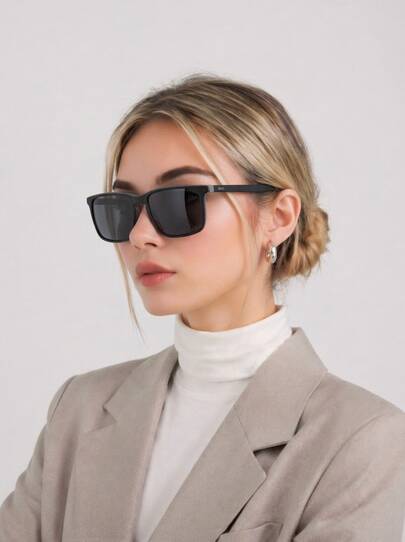 Hugo Boss Women's Sunglasses Polarized UV Protection Stylish Festival Driving Beach Black 1556-O-S-O6W-IR