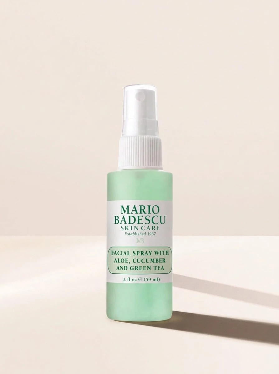 Mario Badescu Facial Spray With Aloe, Cucumber And Tea 59 Ml – Facial Mist, Hydrating, For Tired Skin, Cucumber, Light , Aloe Vera, Suitable For Post-Makeup Application - 白色 - 查看 1