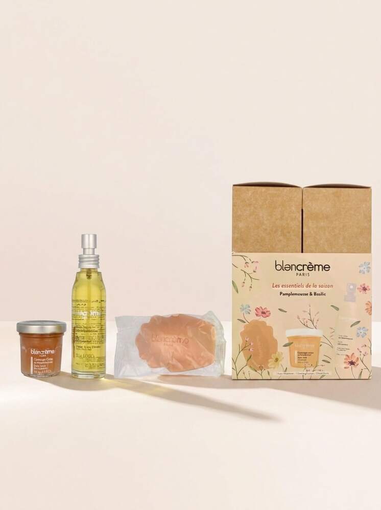 Blancrème Body Essentials Trio Set - Grapefruit & Basil - View 1