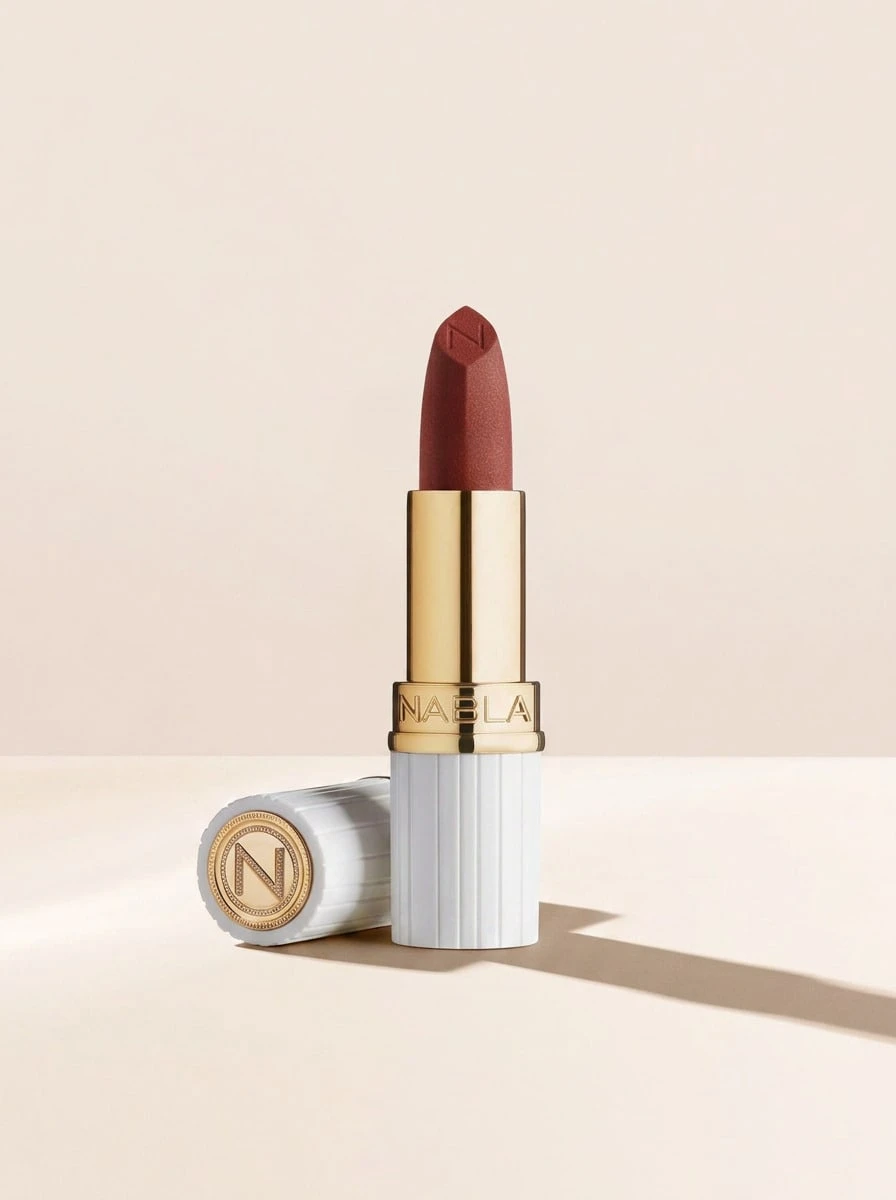 NABLA Cosmetics Matte Pleasure Lipstick Heatwave Clay 3.5 G – Lipstick, Velvet Finish, For Women, Heatwave Clay, Suitable For Daily Makeup Routine - Heatwave Clay - View 1
