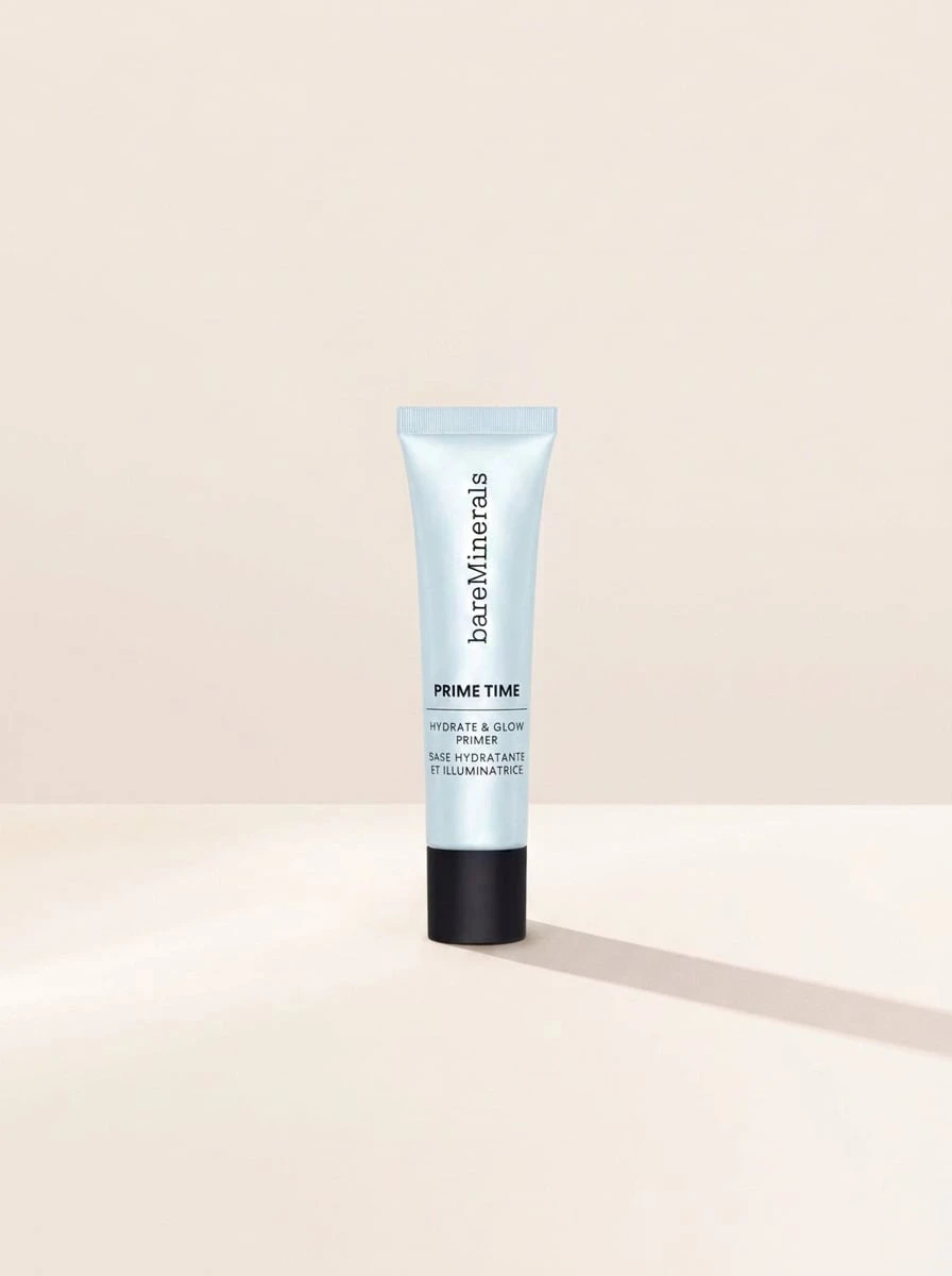 BareMinerals بريم تايم بريمر مرطب ومنير 30 مل - برايمر مرطب ومضيء - مشاهدة 1