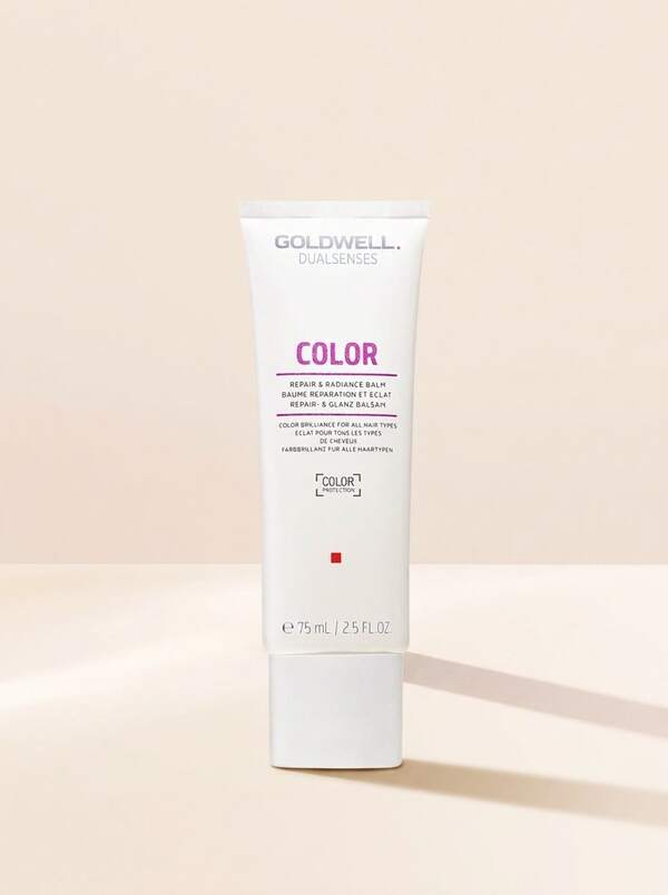 Goldwell Dualsenses Color Repair & Radiance Balm 75 Ml – Brilliance And Shine Enhancing Treatment, Professional Color Protection For All Hair Types, Restorative Leave-In Care For Radiant Dyed Hair, Daily Salon Quality Finish