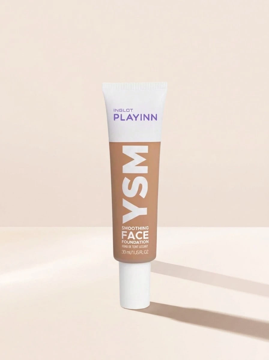 Inglot PLAYINN YSM Smoothing Face Foundation 51 30 Ml – Foundation, Smoothing, For Oily Skin, Shade 51, Suitable For Daily Makeup Routine - 51 - View 1