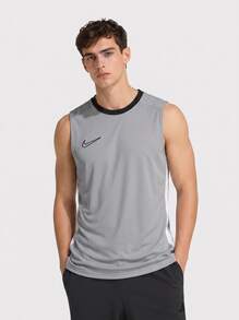 Nike Men's Sports Tees & Tanks Stretchy Soft Durable School Casual Outing Grey FZ9747-012 - 灰色 - 查看 1