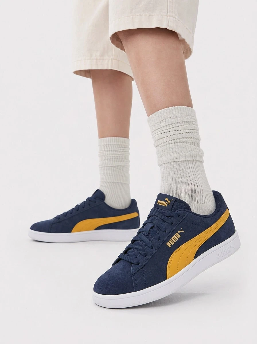 Puma REBOUND Men's Casual Athletic Shoes Cushioned Premium Modern ...