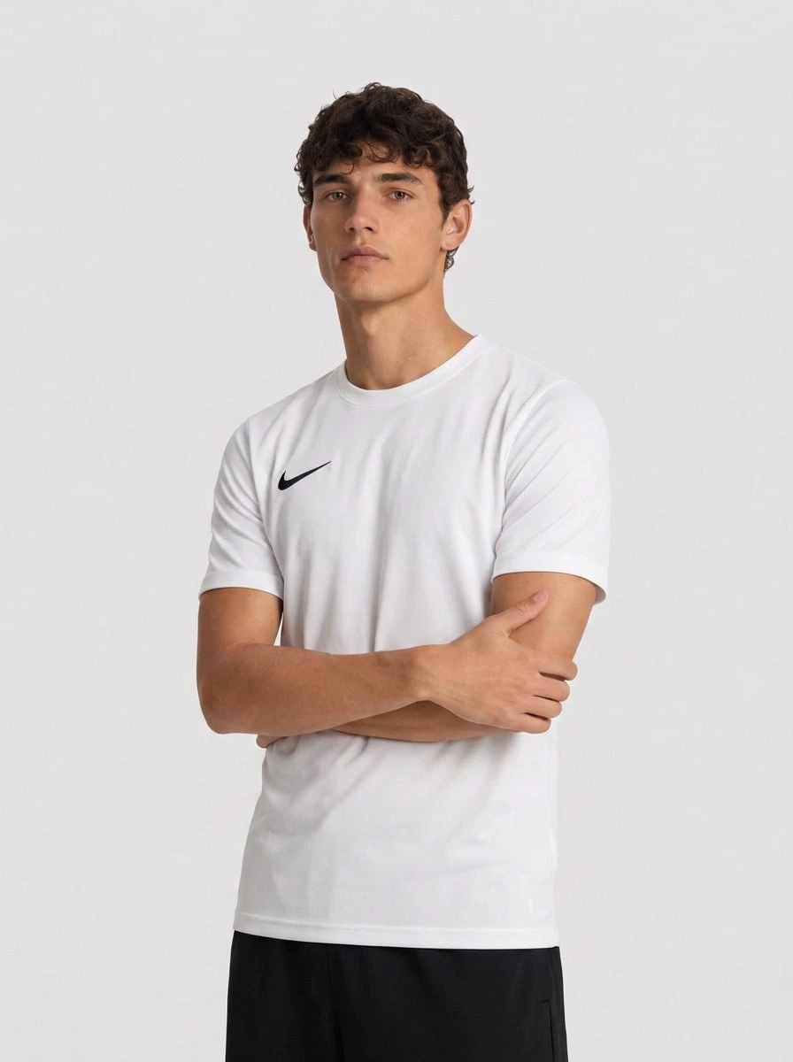 Nike Men's Sports Tees & Tanks Easy To Match Moisture-Wicking Breathable Daily Weekend Sports White FZ9327-101 - White - View 1
