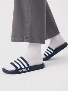 Adidas Adilette Men's Sport Sandals Easy To Match Quick-Dry Versatile Shopping Beach Weekend GZ5920 - Legend Ink / Cloud White / Legend Ink - View 1