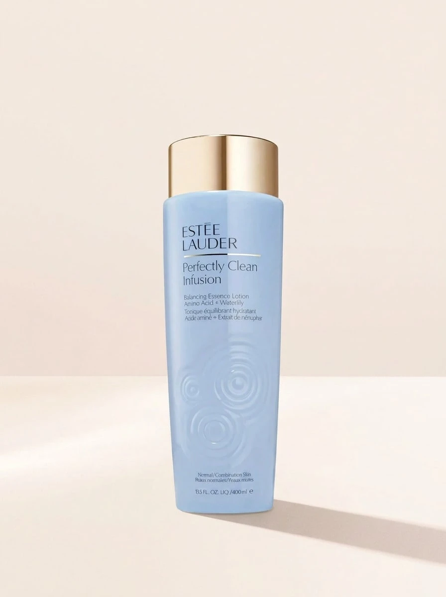 Estée Lauder Perfectly Clean Infusion Balancing Essence Lotion 400 Ml – Essence Lotion, Balancing, For Normal Skin, Amino Acid, Suitable For Morning Skincare Routine - Clear - View 1