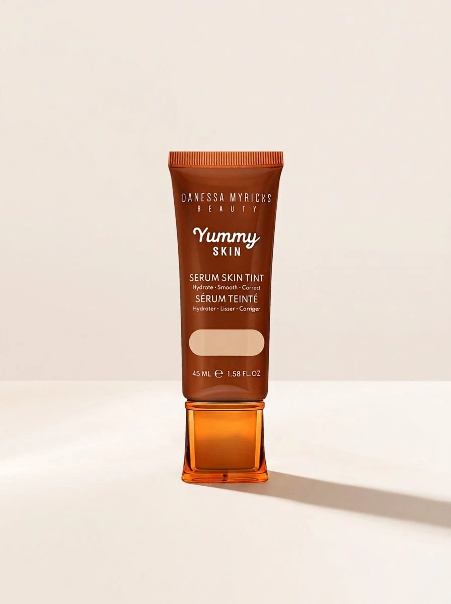 Danessa Myricks Yummy Skin Serum Skin Tint Foundation 3.5 Light With Cool Undertones 45 Ml – Skin Tint Foundation, Hydrating, For All Skin Types, Light, Suitable For Daily Makeup Routine - 3.5 Light With Cool Undertones - View 1