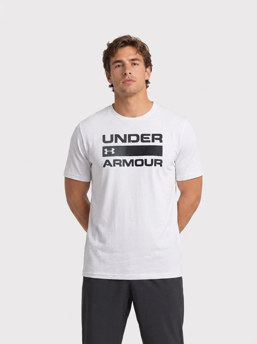 Team Issue Wordmar Men's Short Sleeve T-Shirt White - White - View 1