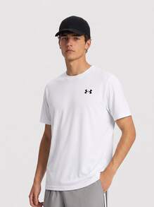 Under Armour UA TECH VENT SS - 白色 - 查看 1