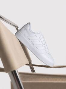 Adidas Daily Men's Casual Athletic Shoes Retro Comfortable Versatile Travel Training Street Style White IF4031 - Cloud White / Cloud White / Cloud White - View 1