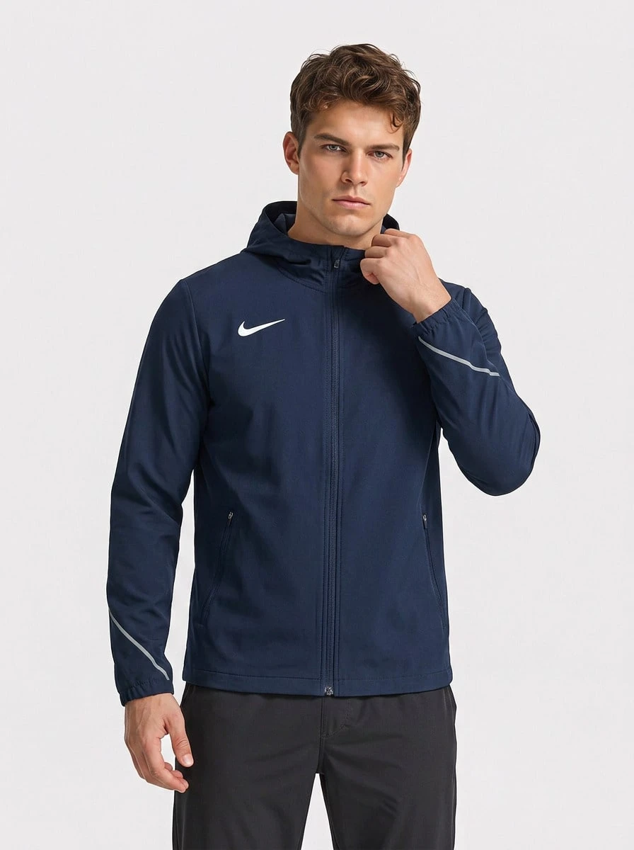 Nike Men's Sports Jackets Navy Blue - 藏蓝色 - 查看 1