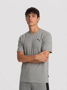 Puma Essentials Men's T-Shirts Grey - Xám - Xem 1
