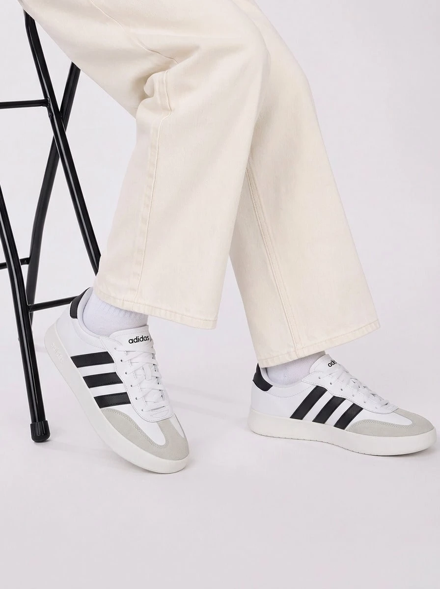 Adidas 巴雷达 - Cloud White / Core Black / Grey One - 查看 1