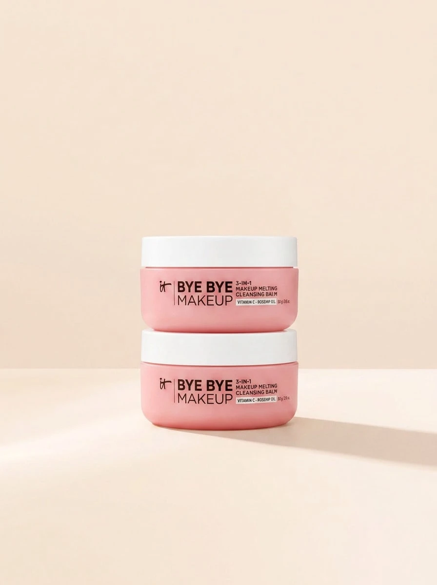 IT Cosmetics [Bundle] Bye Bye Makeup 3-In-1 Makeup Melting Cleansing Balm 100 G X 2 - Clear - View 1