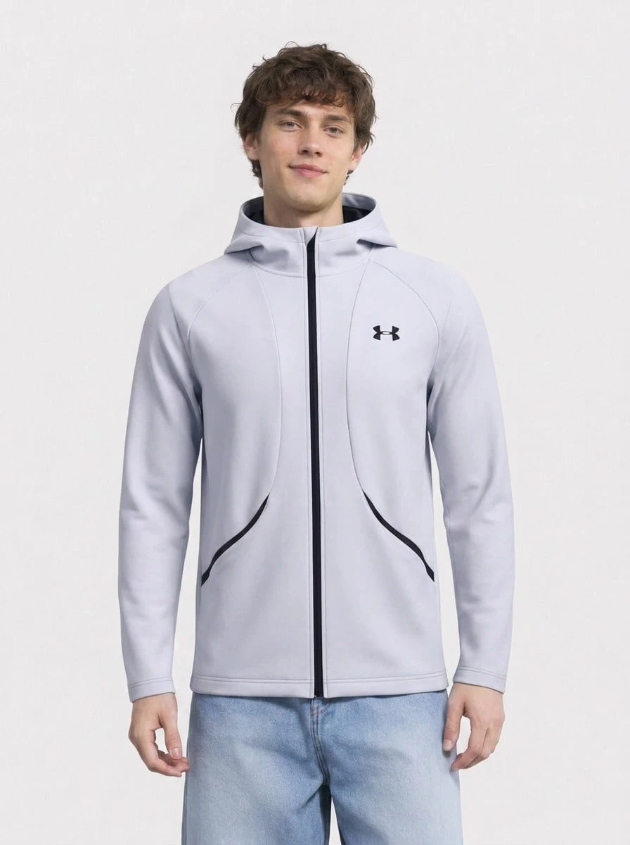 Under Armour Unstoppable Functional Men's Sports Jackets Halo Gray / Black - Halo Gray / Black - 查看 1