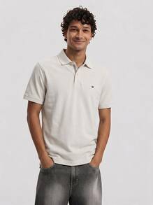 Tommy Hilfiger 1985 Men's Regular Fit Polo Grey - Xám - Xem 1
