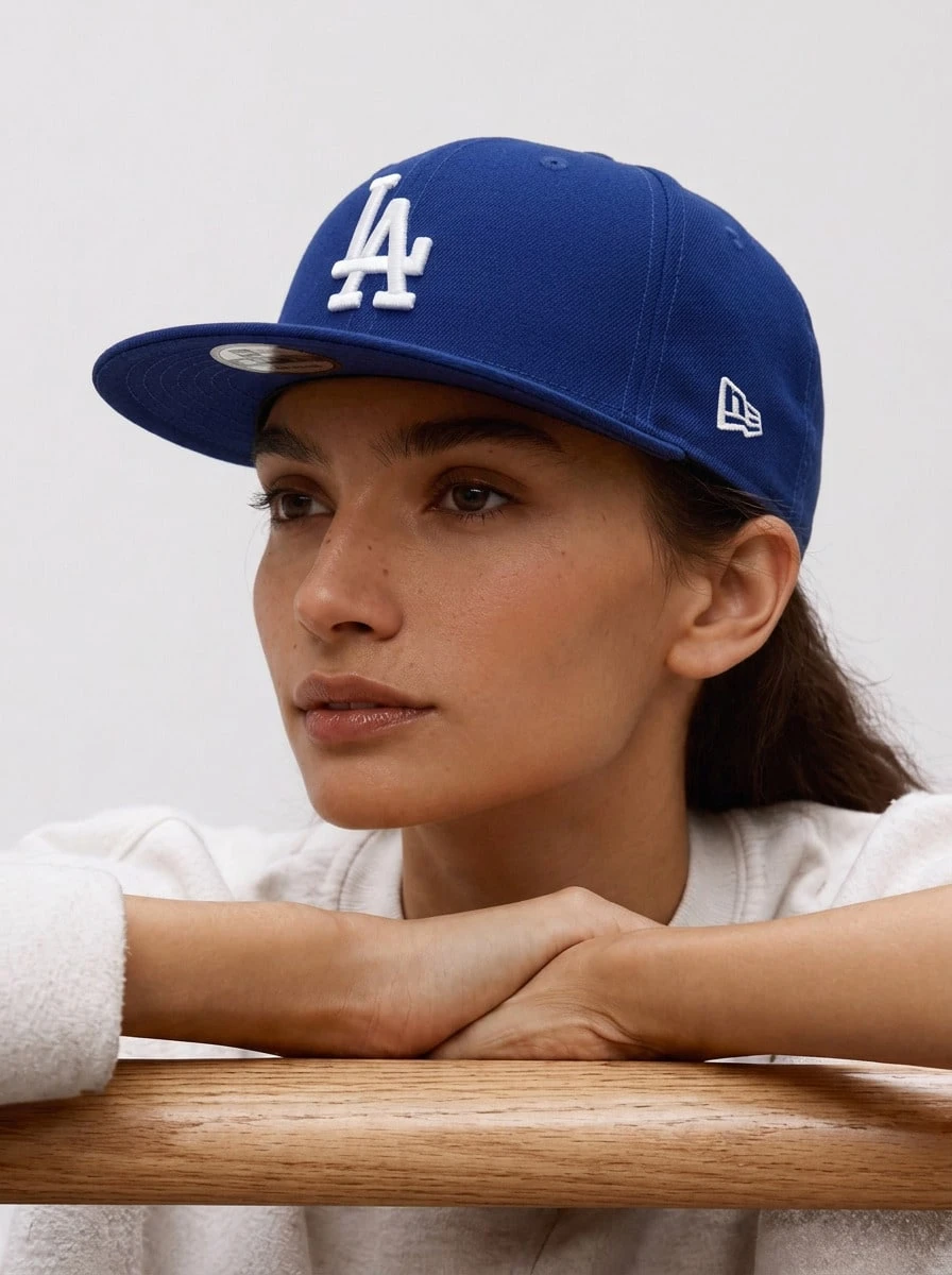 New Era 59FIFTY Sports Caps Breathable Embroidered Sun Protection Travel Outdoor Daily Blue 10531954 - Blue - View 1