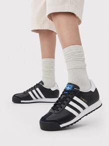 Adidas Casual Versatile Daily Outdoor Comfortable Minimalistic Lace-Up Men Sneakers - Black - View 1