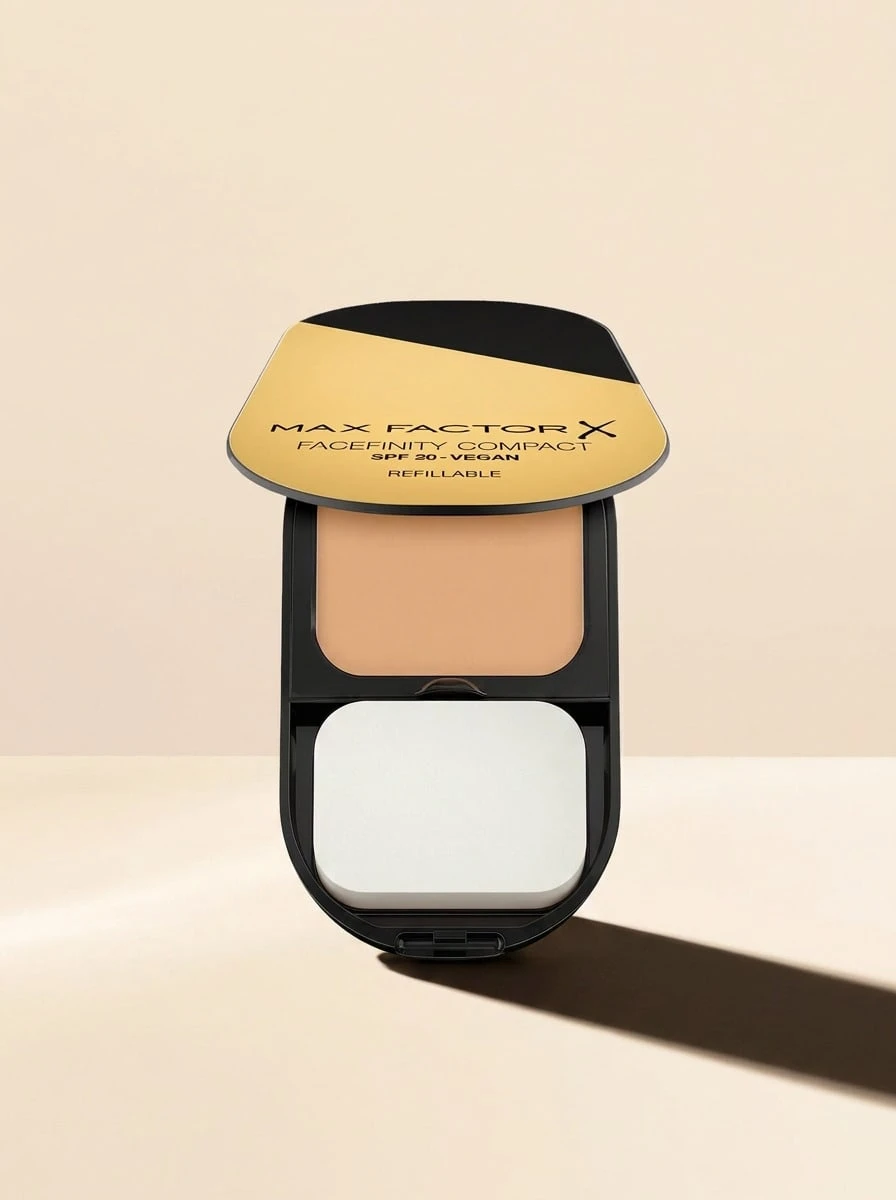 Max Factor Facefinity Compact Foundation 033 Crystal Beige 10 G - 033 Crystal Beige - 查看 1