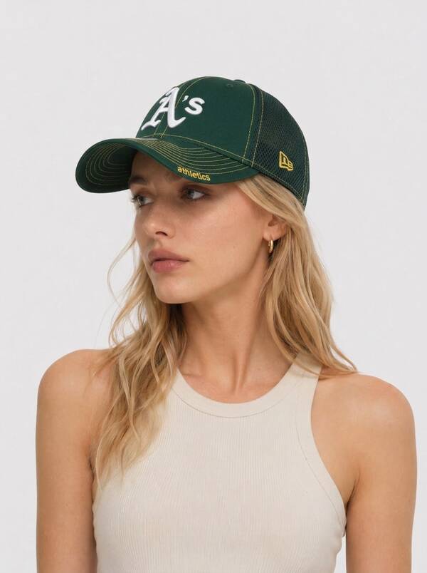 New Era 59FIFTY Sports Caps Comfortable Structured Classic Fit Daily Beach Running Green 10059492