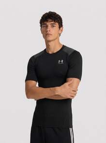 UA HG ARMOUR COMP SS - Black - View 1