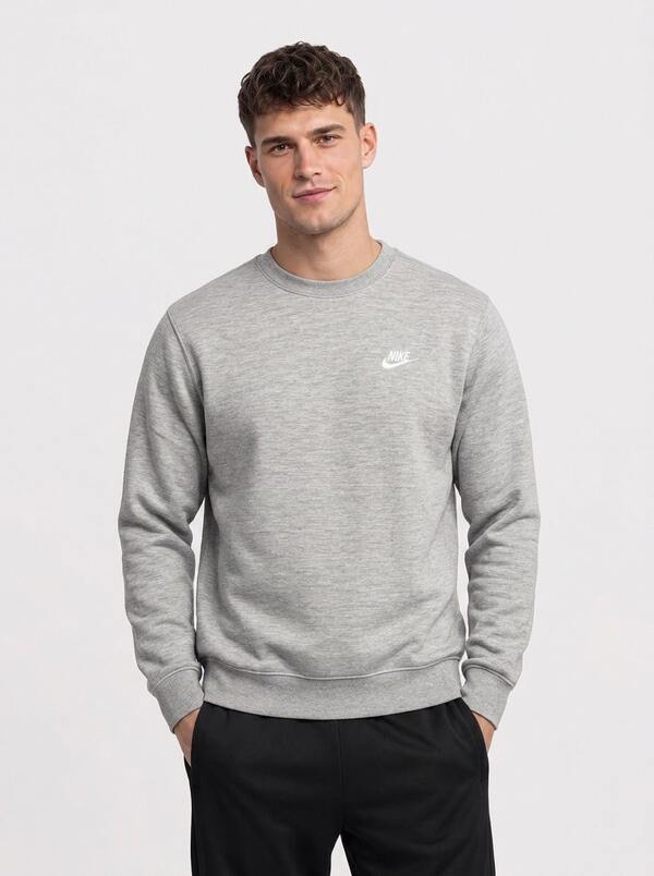 Nike Men's Sports & Outdoor Hoodies Fleece-Lined Stretchy Comfortable Casual Home Weekend Grey FN3888-063