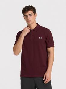 Fred Perry Men's Comfortable Lightweight Soft Daily School Business Casual M6000-597 - Bordeaux - 查看 1