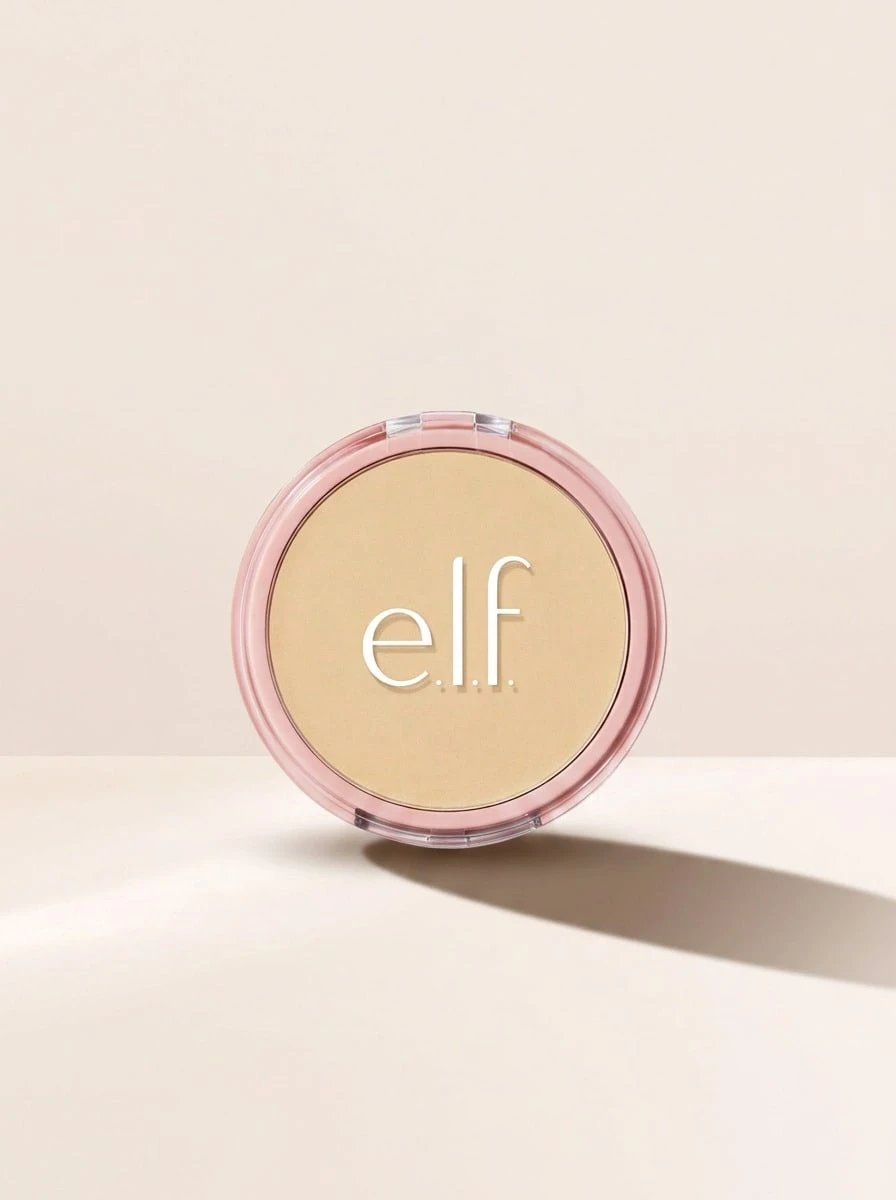 e.l.f. Halo Glow Powder Filter Fair Warm 10 G – Setting Powder, Soft-Focus Effect, For Fair Skin Tones, Fair Warm, Suitable For Daily Makeup Routine - Fair Warm - View 1