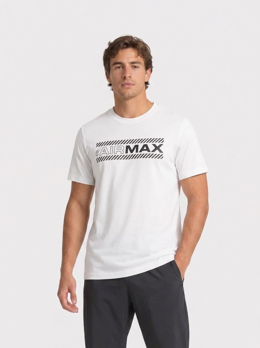 Nike Men's Sports Tees & Tanks Durable Comfortable Versatile Gym Home Travel White IF0014-100 - 白色 - 查看 1