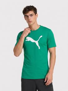 Puma Men's Sports Tees & Tanks Lightweight Easy To Match Moisture-Wicking Weekend Sports Outdoor Green 658705-05 - 綠色 - 查看 1