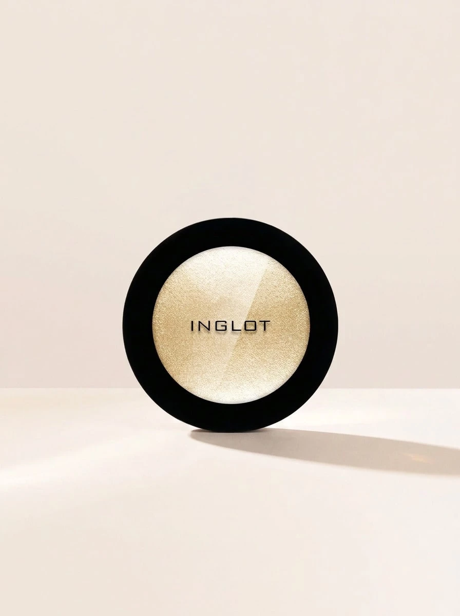 Inglot Soft Sparkler Face Eyes Body Highlighter 51 11 g – Highlighter, Luminous Finish, For Makeup Enthusiasts, Champagne Gold, Suitable For Daily Makeup Routine - 51 Champagne - Visa 1