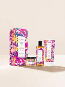 Baija Body Care Set Delirium Floral – Bath And Body Gift Set, Hydrating, For Women, Iris, Pink, Nourishing Oils, Suitable For Daily Shower Routine - Delirium Floral - View 1